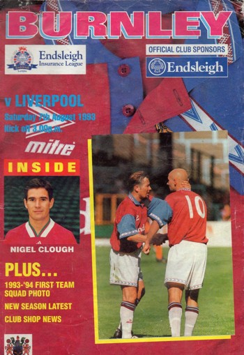 Match programme